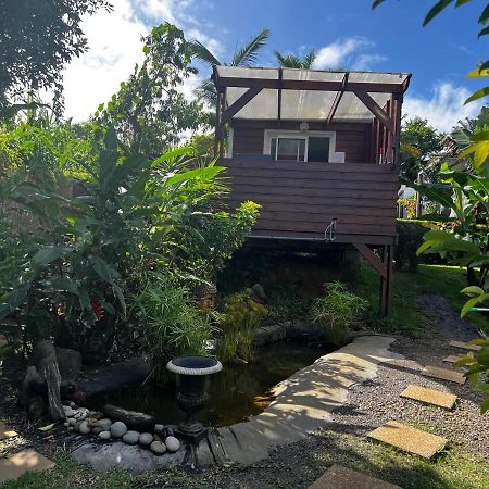 L'Escapade Creole Jacuzzi Privatif Bungalow Bananier Saint-Joseph Luaran gambar