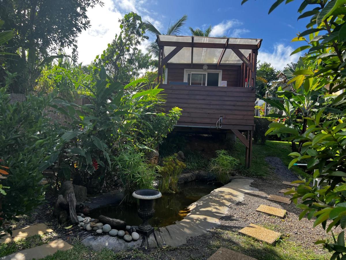 L'Escapade Creole Jacuzzi Privatif Bungalow Bananier Saint-Joseph Luaran gambar